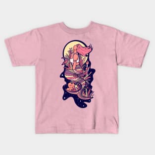 The spring mermaid Kids T-Shirt